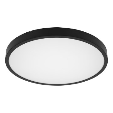 Brilagi - Plafonieră LED pentru baie ZENNA LED/18W/230V Ø 29,5 cm IP44 negru