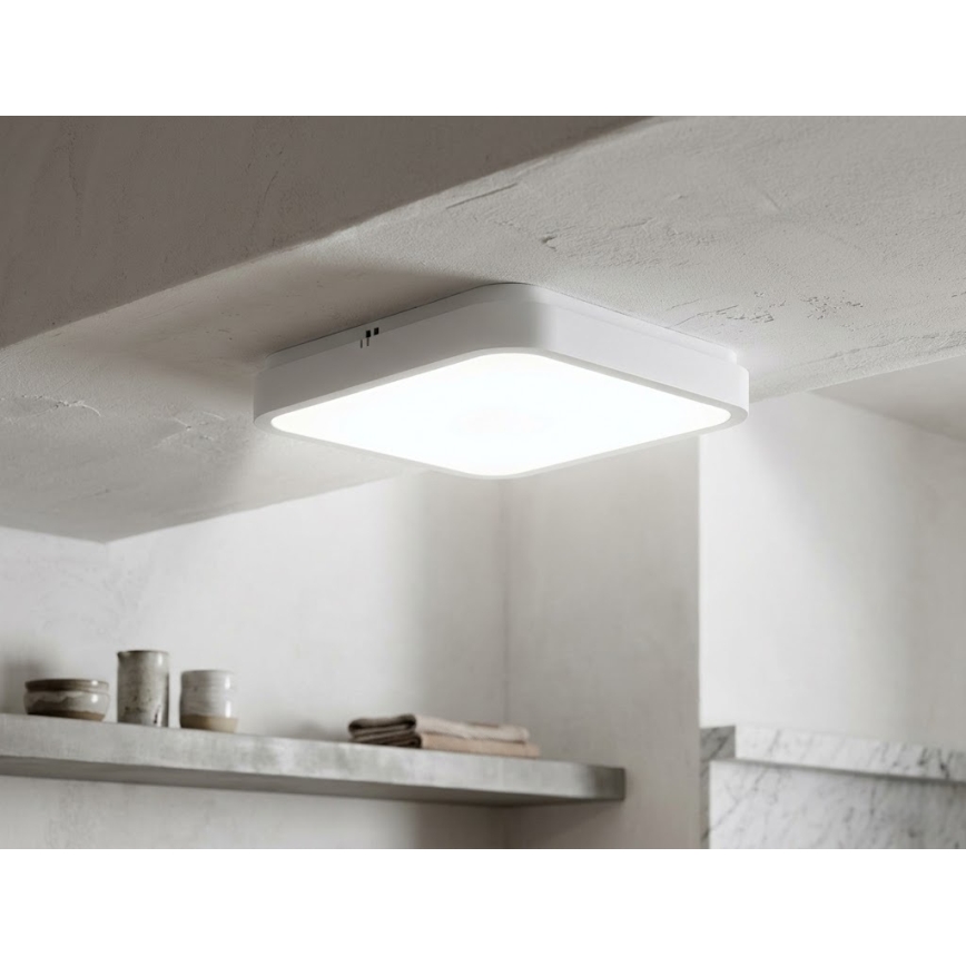 BRILAGI - Plafonieră LED pentru baie ZENNA LED/24W/230V 34,5x34,5 cm IP44 albă