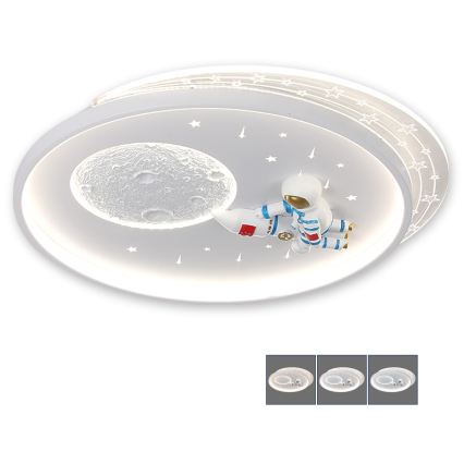 BRILAGI - Plafonieră LED pentru copii ASTRO LED/80W/230V 3000/4500/6000K 48x52 cm