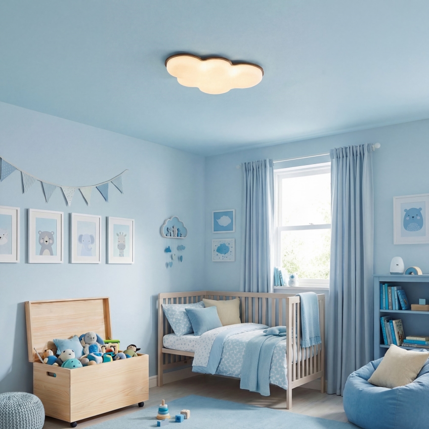 Brilagi - Plafonieră LED pentru copii CLOUD LED/54W/230V albă