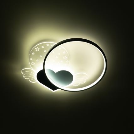 Brilagi - Plafonieră LED pentru copii LOVE 48W/230V 3000/4500/6000K albastră