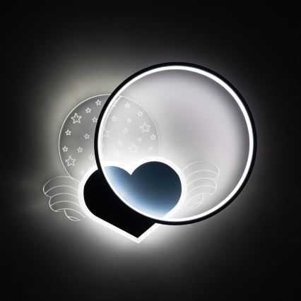 Brilagi - Plafonieră LED pentru copii LOVE 48W/230V 3000/4500/6000K albastră