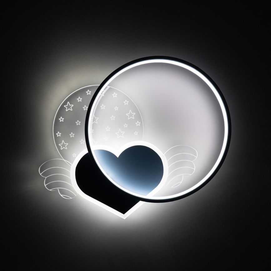 Brilagi - Plafonieră LED pentru copii LOVE 48W/230V 3000/4500/6000K albastră