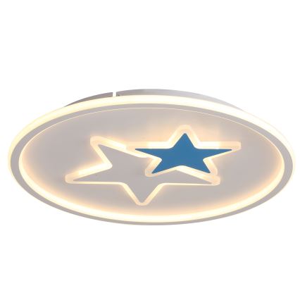 Brilagi - Plafonieră LED pentru copii STARS, 35 W, 230 V, Ø 53 cm