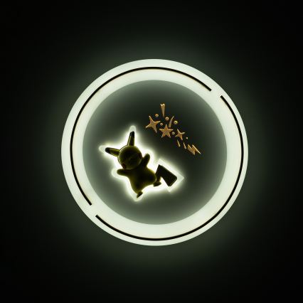 Brilagi - Plafonieră LED pentru copii THUNDER 90W, 230V, 3000/4500/6000K, Ø 50 cm