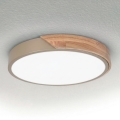 BRILAGI - Plafonieră LED PILANA LED/24W/230V stejar/bej Ø 30 cm