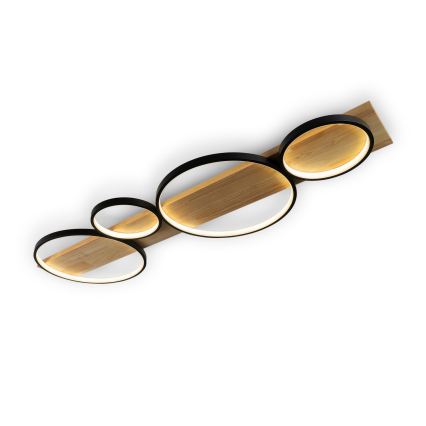BRILAGI - Plafonieră LED PLANK LED/38W/230V 4000K 40x120 cm lemn