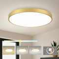 Brilagi - Plafonieră LED POOL, 100 W, 230 V, 3000/4000/6000 K, Ø 80 cm, aurie