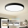 Brilagi - Plafonieră LED POOL, 100 W, 230 V, 3000/4000/6000 K, Ø 80 cm, negru