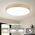 Brilagi - Plafonieră LED POOL, 100W, 230V, 3000/4000/6000K, Ø 80 cm, bej