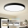 Brilagi - Plafonieră LED POOL, 128 W, 230 V, 3000/4000/6000 K, Ø 100 cm, negru
