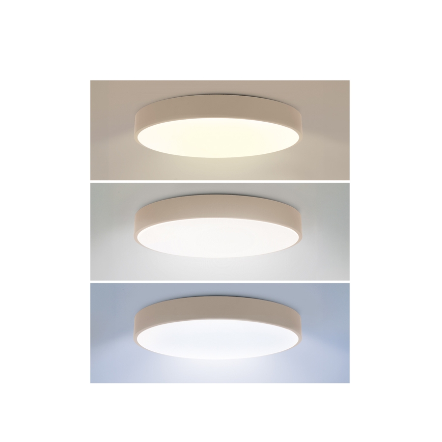 Brilagi - Plafonieră LED POOL/36W/230V 3000/4000/6000K Ø 30 cm bej