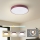 Brilagi - Plafonieră LED POOL, 36 W, 230 V, 3000/4000/6000 K, Ø 30 cm, burgundiu