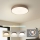 Brilagi - Plafonieră LED POOL, 36 W, 230 V, 3000/4000/6000K, Ø 30 cm, maro