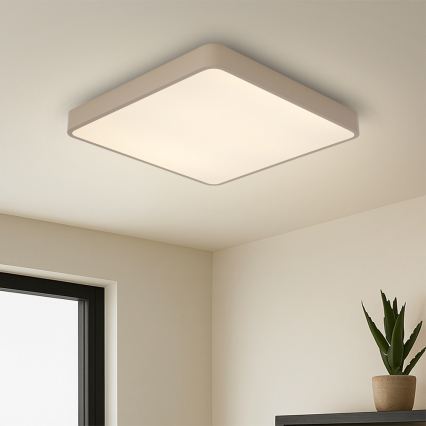 Brilagi - Plafonieră LED POOL, 36W, 230V, 3000/4000/6000K, 40x40 cm, bej