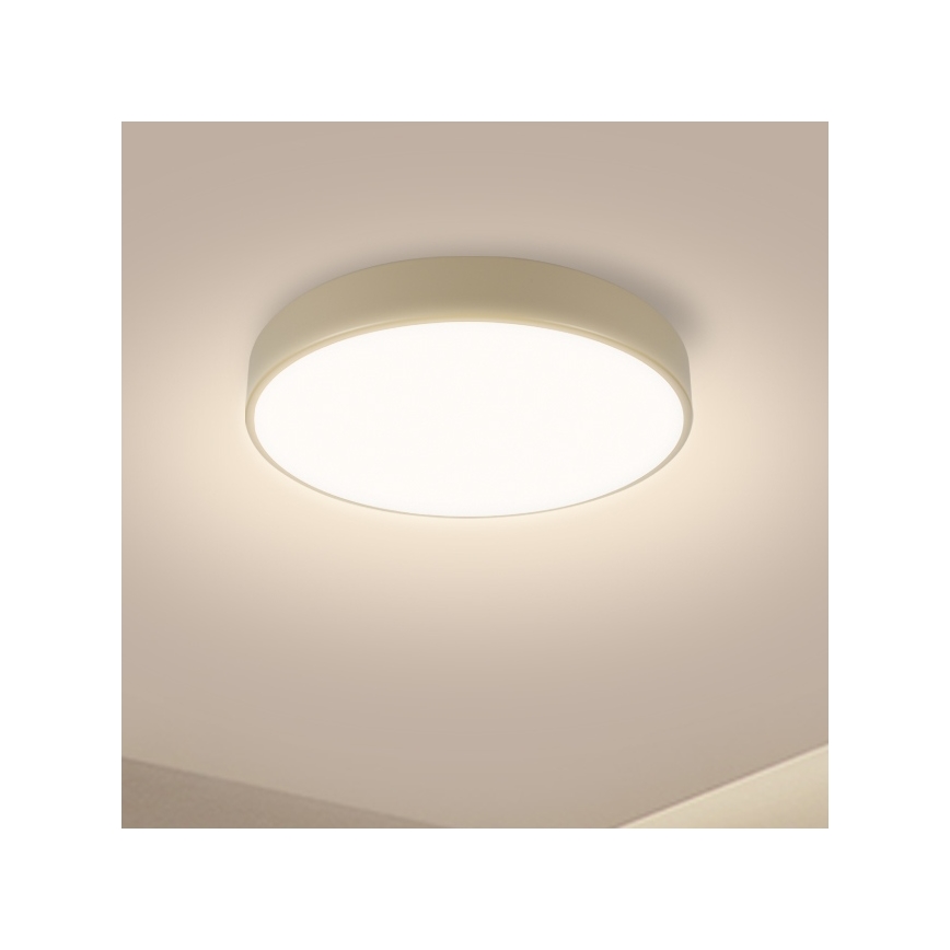 Brilagi - Plafonieră LED POOL, 36W/230V, 3000/4000/6000K, Ø 30 cm, bej