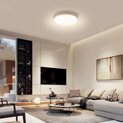 Brilagi - Plafonieră LED POOL, 36W/230V, 3000/4000/6000K, Ø 30 cm, bej