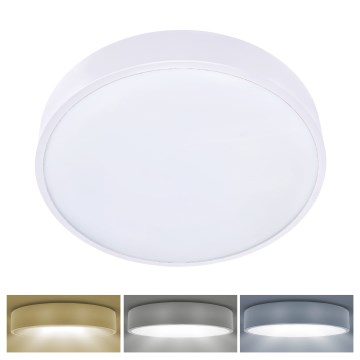 Brilagi - Plafonieră LED POOL, 36W, 230V, 3000/4000/6000K, Ø 30 cm, alb