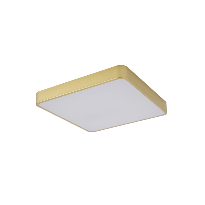 Brilagi - Plafonieră LED POOL, 48 W, 230 V, 3000/4000/6000 K, 50 x 50 cm, aurie