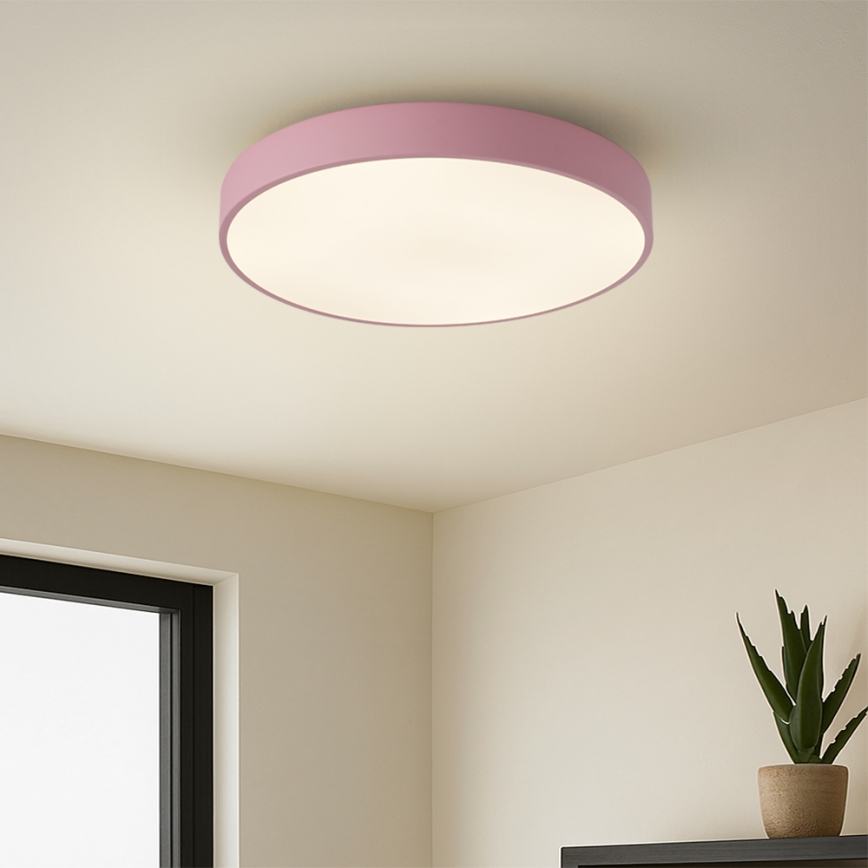 Brilagi - Plafonieră LED POOL LED/48W/230V 3000/4000/6000K Ø 40 cm roz
