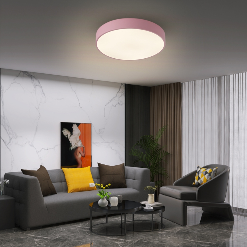 Brilagi - Plafonieră LED POOL LED/48W/230V 3000/4000/6000K Ø 40 cm roz