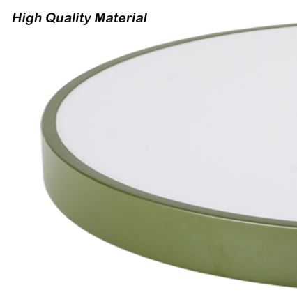 Brilagi - Plafonieră LED POOL, 48 W, 230 V, 3000/4000/6000 K, Ø 40 cm, verde