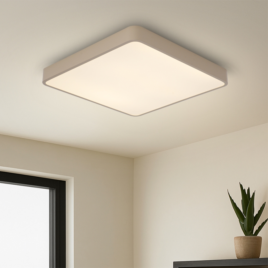 Brilagi - Plafonieră LED POOL/48W/230V 3000/4000/6000K 50x50 cm bej