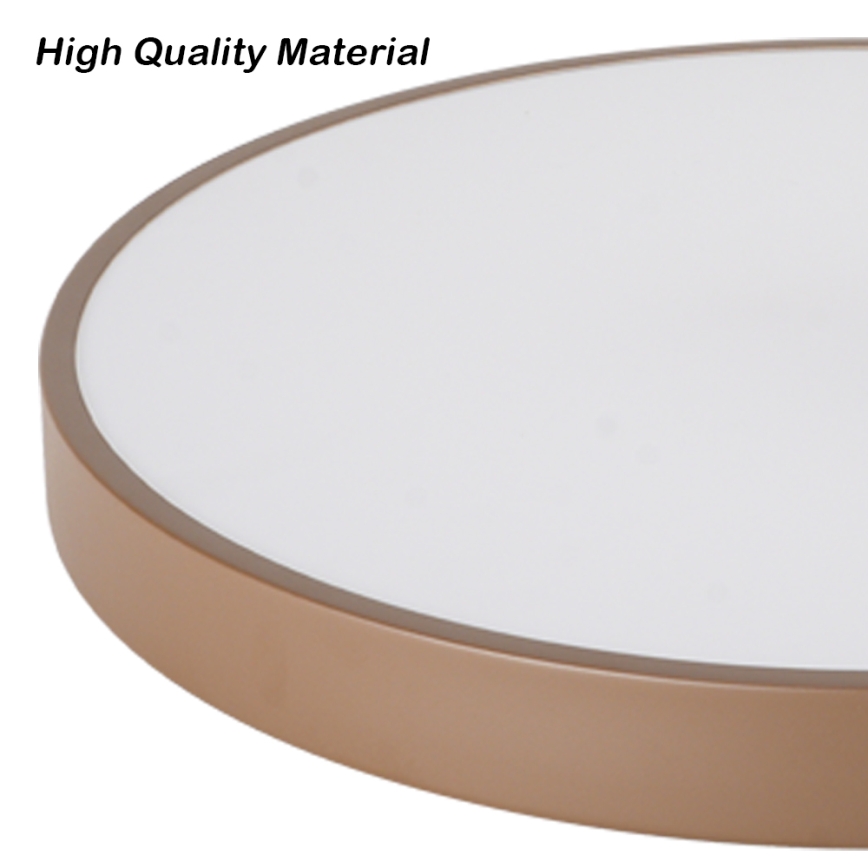 Brilagi - Plafonieră LED POOL, 60W, 230V, 3000/4000/6000K, Ø 60 cm, maro