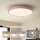 Brilagi Plafonieră LED POOL, 60 W, 230 V, 3000/4000/6000 K, Ø 60 cm, roz