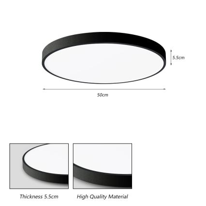 Brilagi - Plafonieră LED POOL 60W/230V 3000/4000/6000K 50 cm