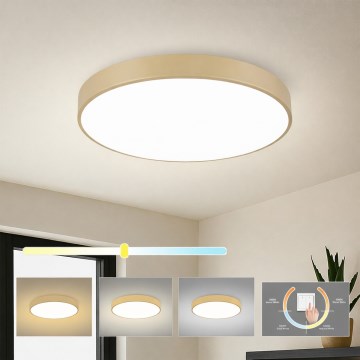 Brilagi - Plafonieră LED POOL, 60W, 230V, 3000/4000/6000K, Ø 60 cm, bej