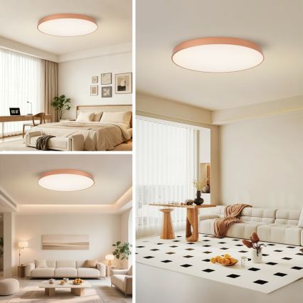 BRILAGI - Plafonieră LED POOL LED/128W/230V 3000/4000/6000K, Ø 100 cm, bronzată