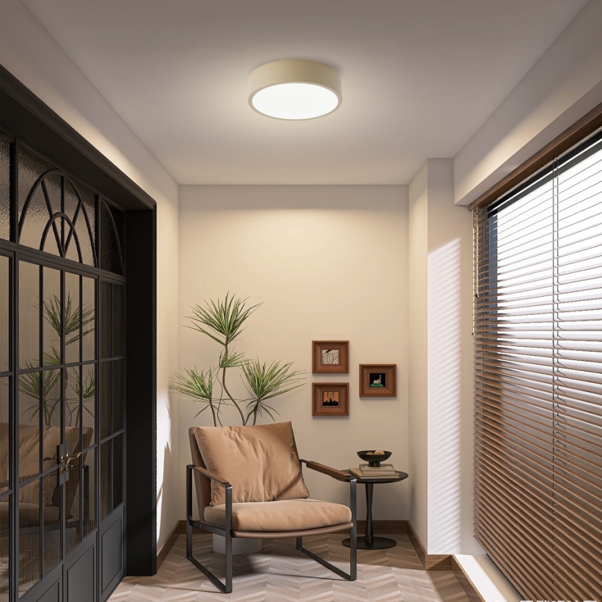 Brilagi - Plafonieră LED POOL LED/18W/230V 3000/4500/6000K Ø 20 cm bej