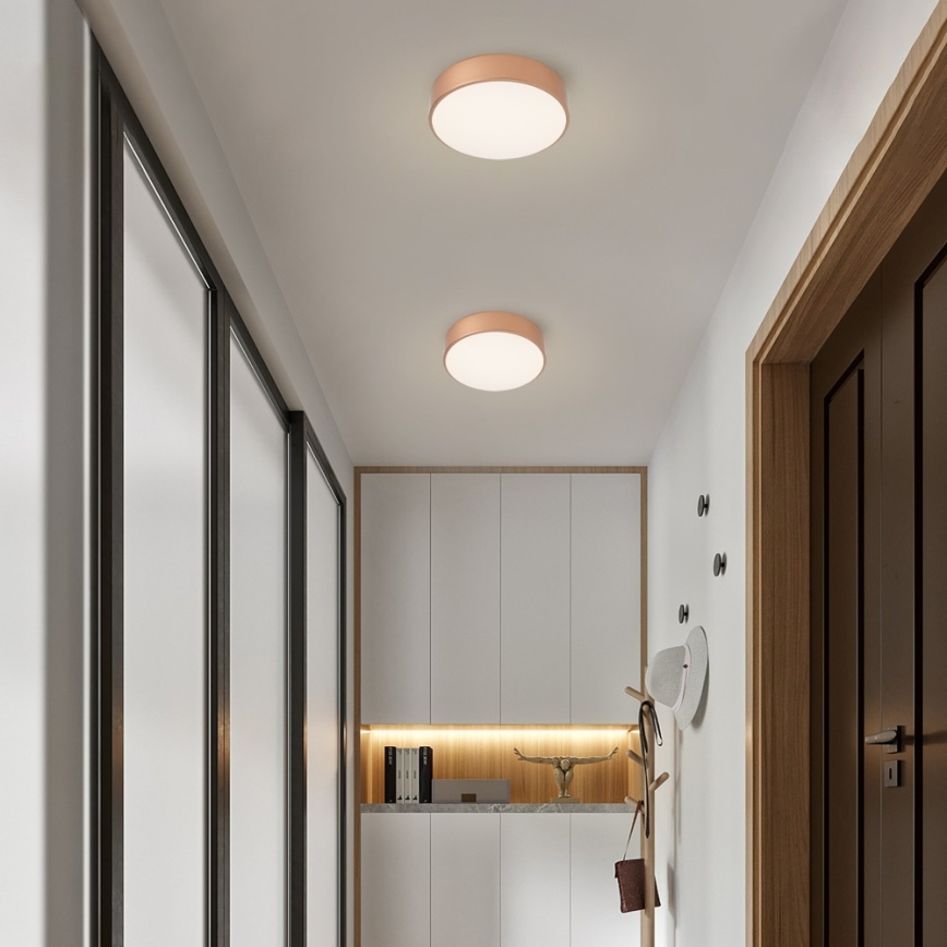 BRILAGI - Lampă LED de tavan POOL LED/24W/230V 3000/4000/6000K Ø 20 cm cupru