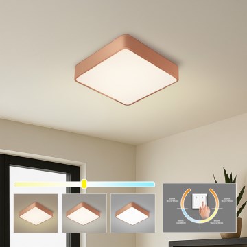 Brilagi - Plafonieră LED POOL LED/36W/230V 3000/4000/6000K 40x40 cm bronz