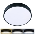 Brilagi - Plafonieră LED POOL LED/36W/230V 3000/4000/6000K Ø 30 cm negru