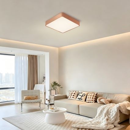 Brilagi - Plafonieră LED POOL 48W/230V 3000/4000/6000K 50x50 cm bronz