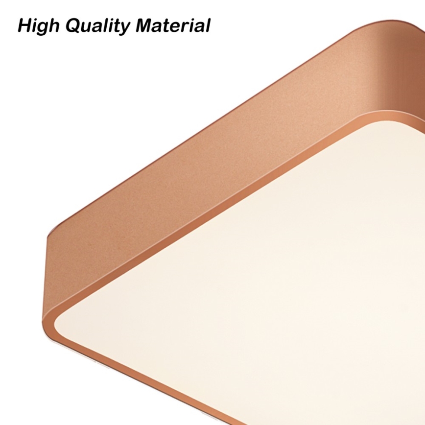 Brilagi - Plafonieră LED POOL 48W/230V 3000/4000/6000K 50x50 cm bronz