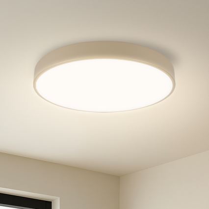 Brilagi - Plafonieră LED POOL, 48W, 230V, 3000/4000/6000K, Ø 40 cm, bej