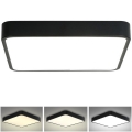 Brilagi - Plafonieră LED POOL SQUARE LED/48W/230V 3000/4500/6000K 50x50 cm negru