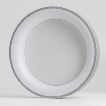 Brilagi - Plafonieră LED reglabilă FALCON LED/40W/230V 3000-6500K Ø 45 cm, gri + telecomandă