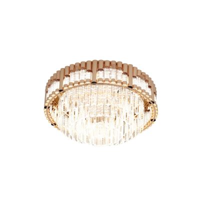 Brilagi - Plafonieră LED dimabilă CROWN LED/41W/230V 3000–6000K, diametru 48 cm, auriu + telecomandă