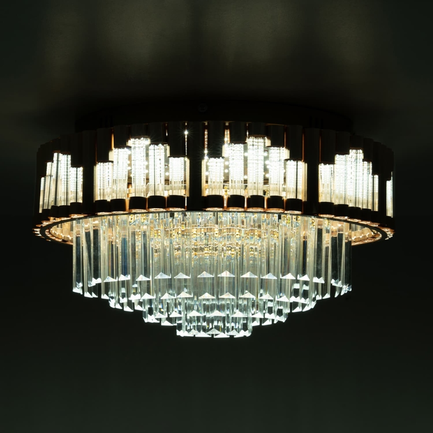 BRILAGI - Plafonieră LED dimabilă CROWN LED/41W/230V 3000–6000K, diametru 48 cm, auriu + telecomandă