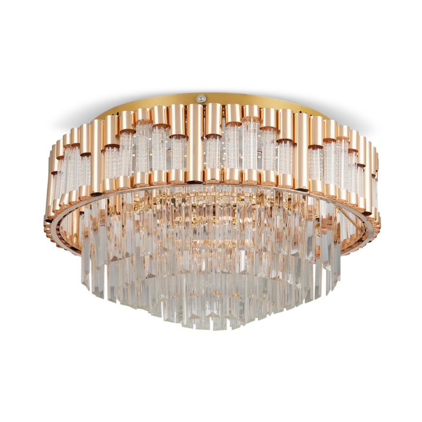 BRILAGI - Plafonieră LED dimabilă CROWN LED/41W/230V 3000–6000K, diametru 48 cm, auriu + telecomandă
