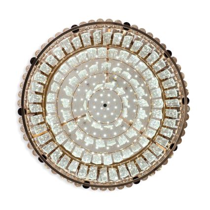 BRILAGI - Plafonieră LED dimabilă CROWN LED/41W/230V 3000–6000K, diametru 48 cm, auriu + telecomandă
