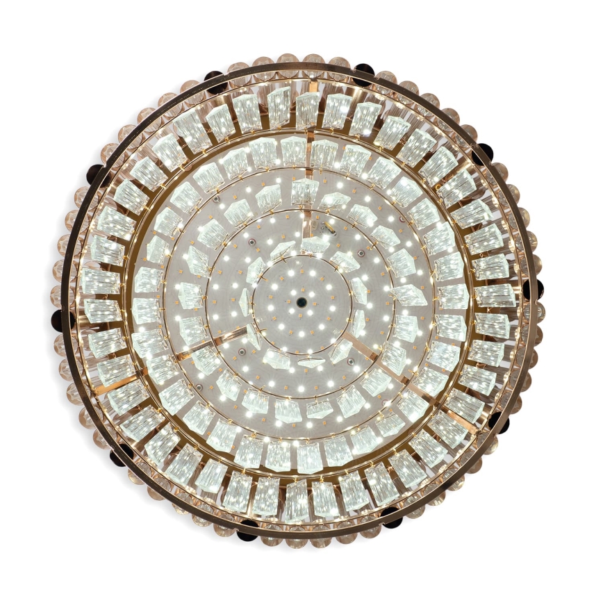 BRILAGI - Plafonieră LED dimabilă CROWN LED/41W/230V 3000–6000K, diametru 48 cm, auriu + telecomandă