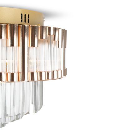 BRILAGI - Plafonieră LED dimabilă CROWN LED/41W/230V 3000–6000K, diametru 48 cm, auriu + telecomandă