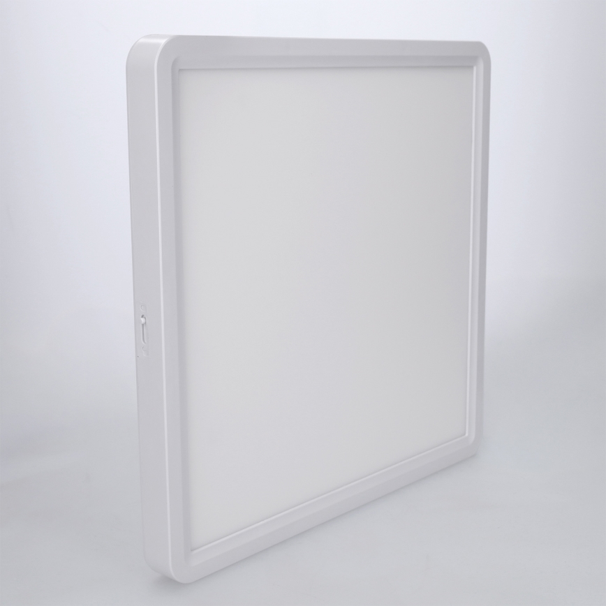 Brilagi - Plafonieră LED dimabilă ESTELA SQUARE, 36 W, 230 V, 3000–6500 K, 31 x 31 cm, alb, cu telecomandă inclusă