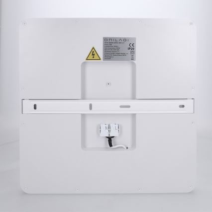 Brilagi - Plafonieră LED dimabilă ESTELA SQUARE, 36 W, 230 V, 3000–6500 K, 31 x 31 cm, alb, cu telecomandă inclusă