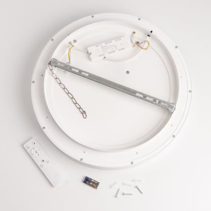 Brilagi - Plafonieră LED reglabilă FALCON LED/80W/230V 3000-6500K Ø 60 cm albă + telecomandă
